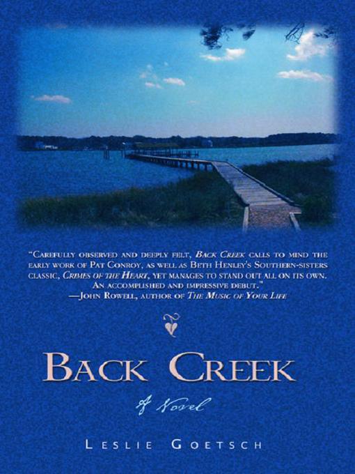 Title details for Back Creek by Leslie Goetsch - Available